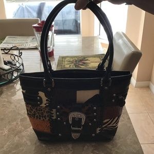 Nice animal print hand bag